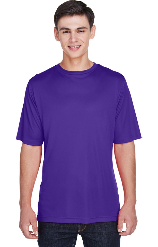 Team 365 Tt11 Sport Purple Men S Zone Performance T Shirt
