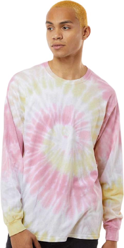  Tie Dyed Shop Spiral Tie Dye T Shirt - Orange and Pink Colors  -Small to 5X : Clothing, Shoes & Jewelry