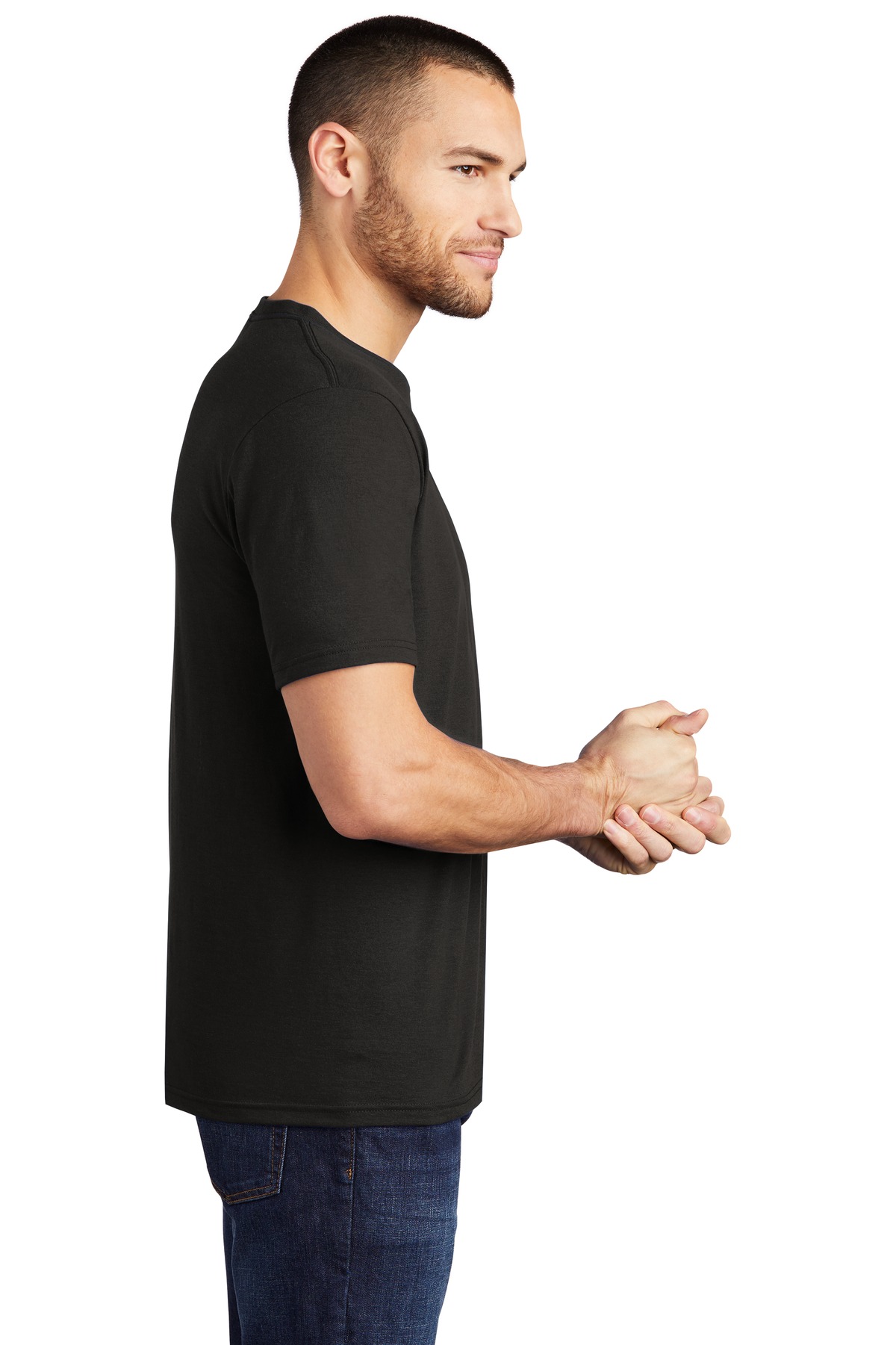District DM130 Black Unisex Perfect Tri 