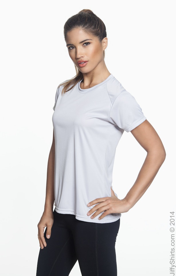 A4 NW3201 Silver Ladies' Cooling Performance T-Shirt