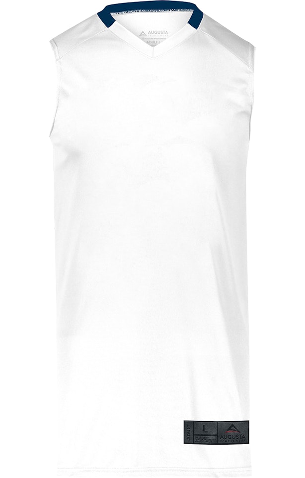 Augusta Sportswear 1730AG White / Navy