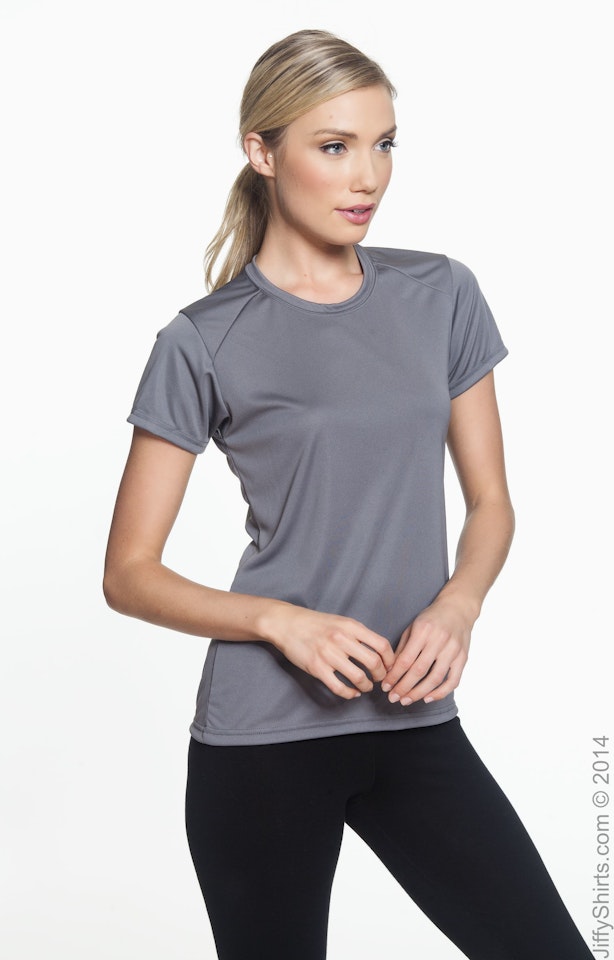 A4 NW3201 Graphite Ladies' Cooling Performance T-Shirt | JiffyShirts