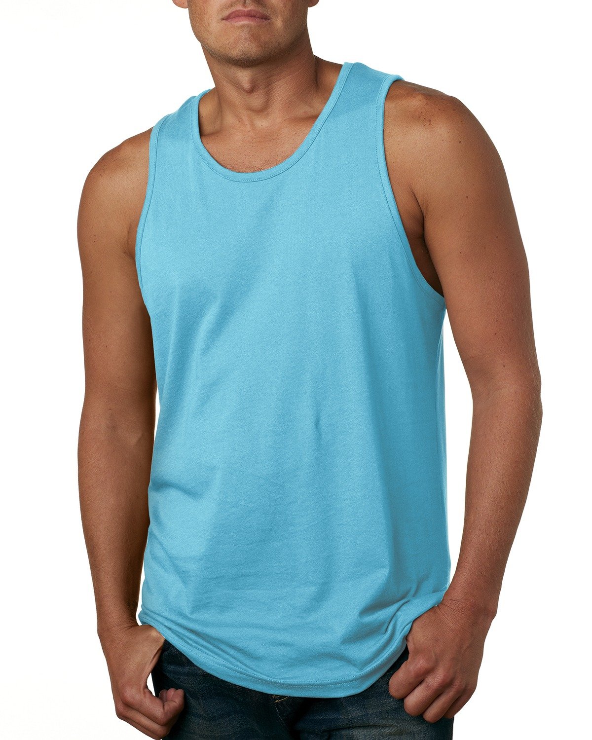 Harper Round Neck Tank - Kelly Green