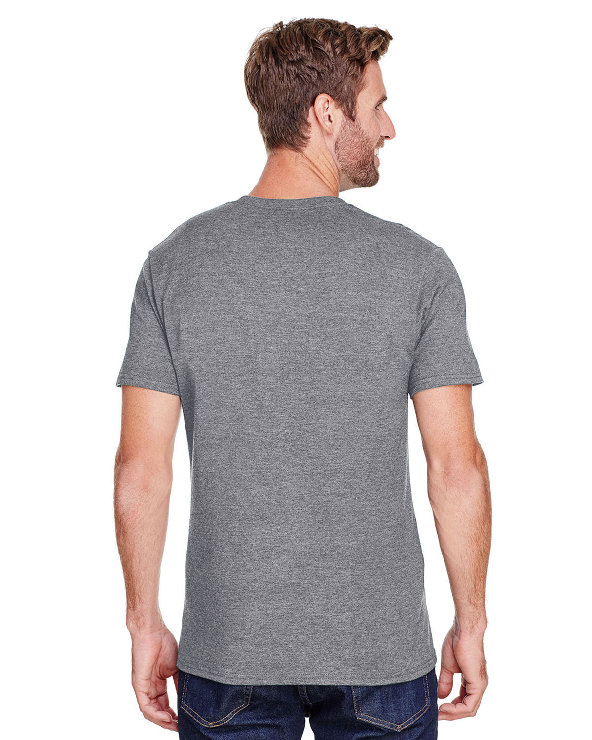 Jerzees 560MR Oxford Adult 5.2 oz., Premium Blend Ring-Spun T-Shirt ...