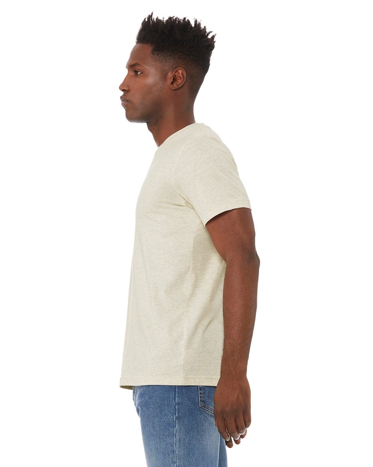 heather prism natural bella canvas