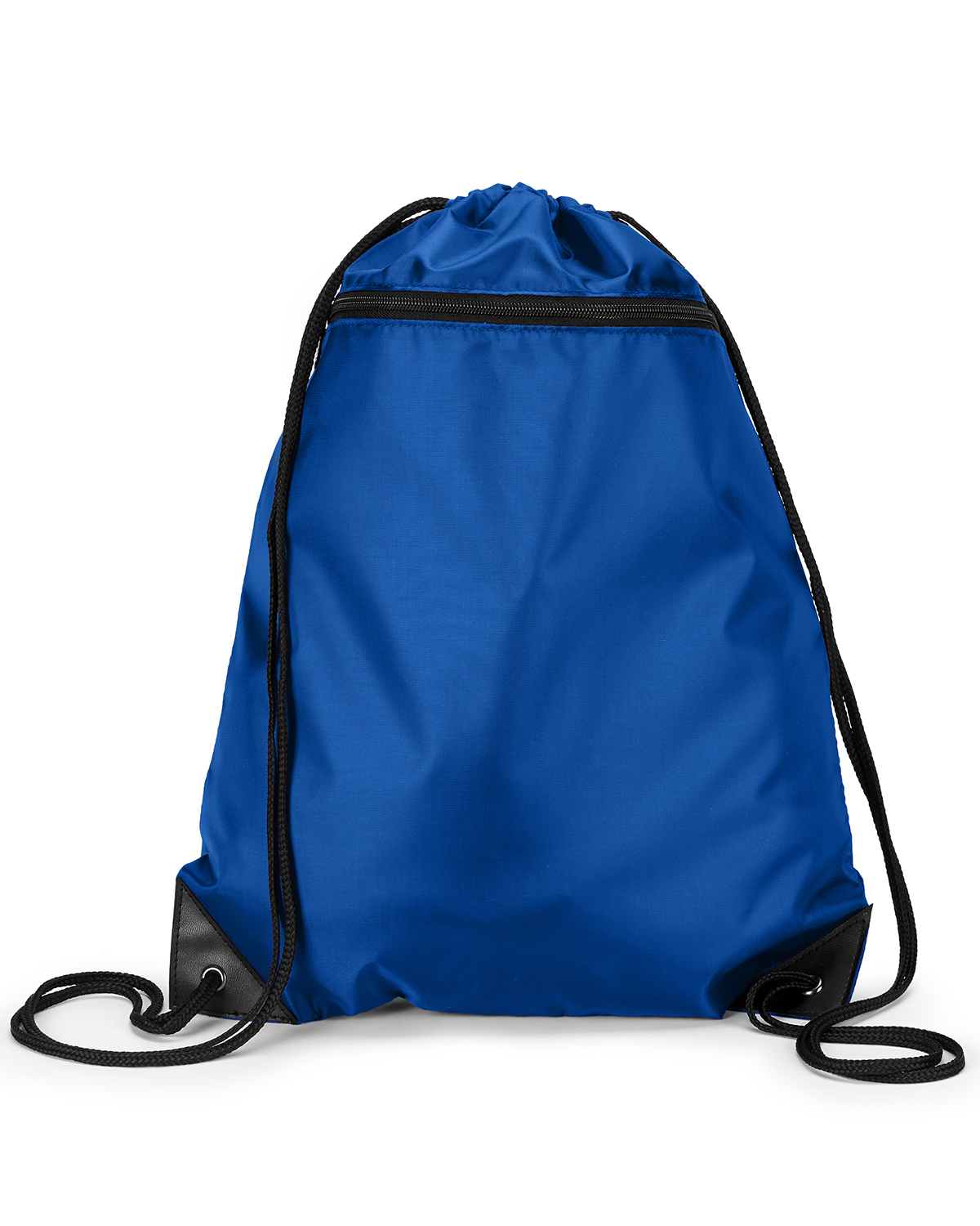 drawstring backpack with zipper