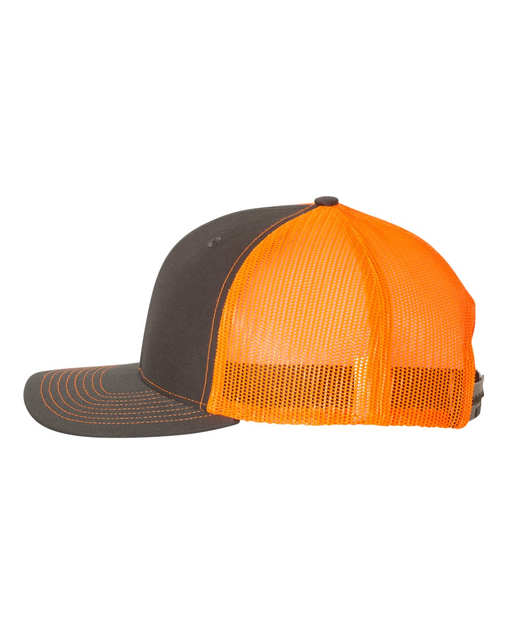 richardson 112 charcoal neon orange