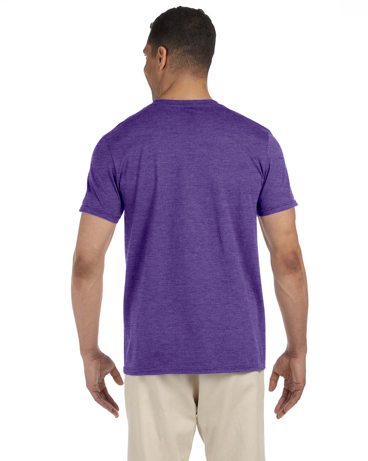 gildan softstyle heather purple