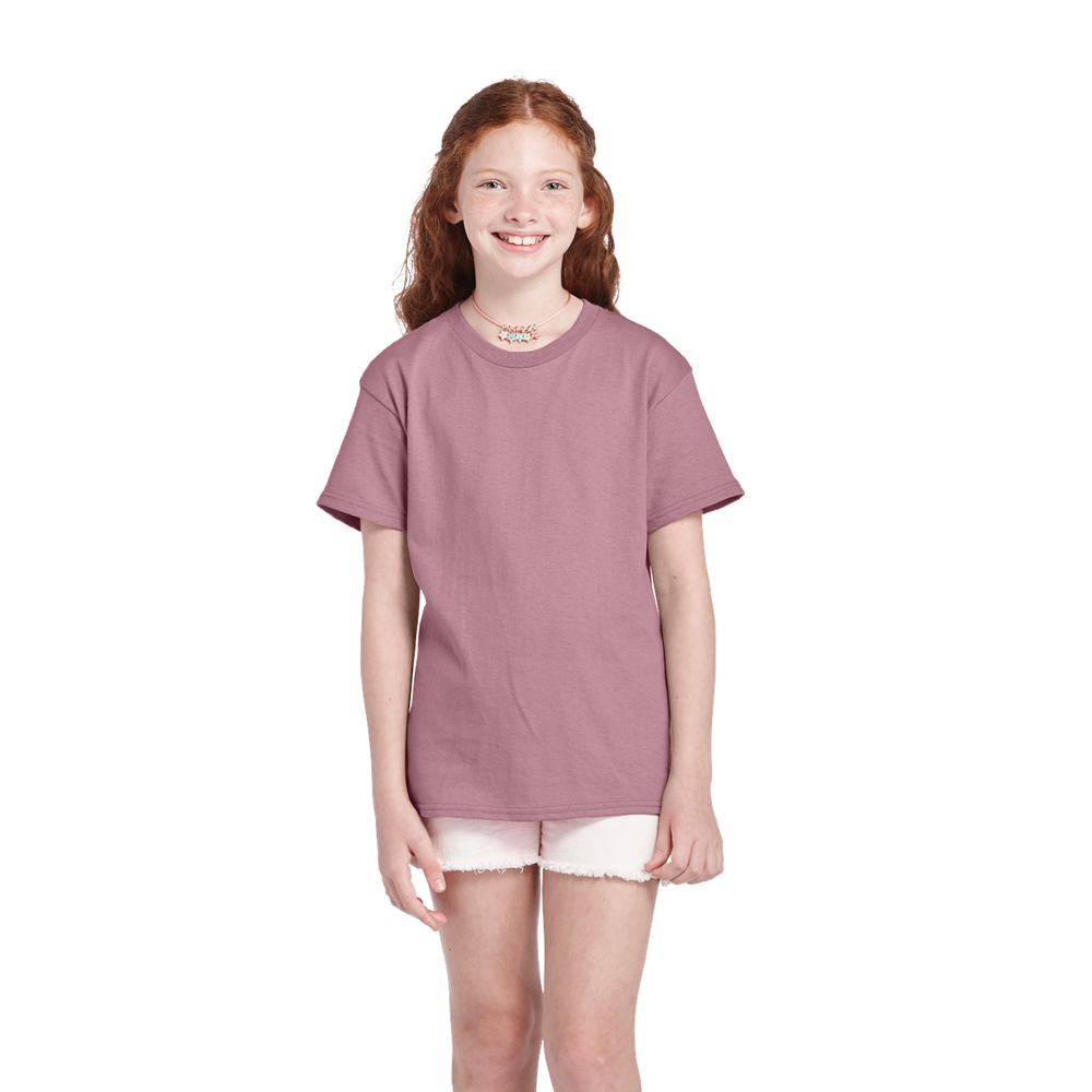 Delta 11736 Petal Pro Weight Youth 5.2 Oz Regular Fit Tee 