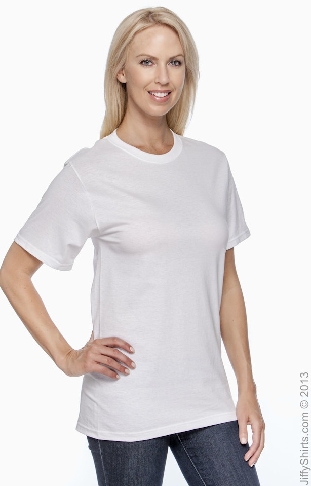 Jerzees 363 White HiDENSI-T T-Shirt
