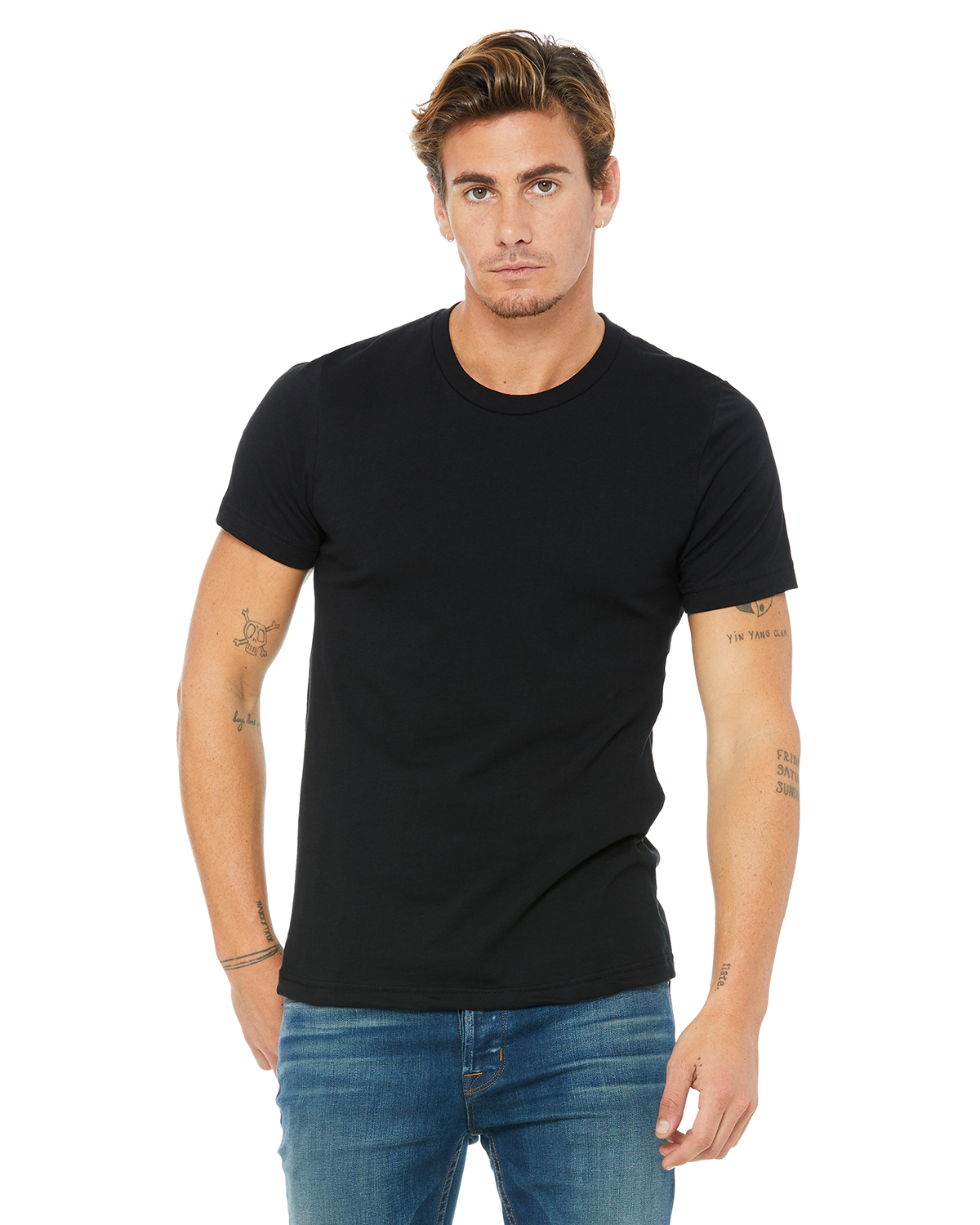 black bella canvas t shirt