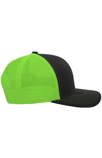 Pacific Headwear 0104PH Black / Neon Green