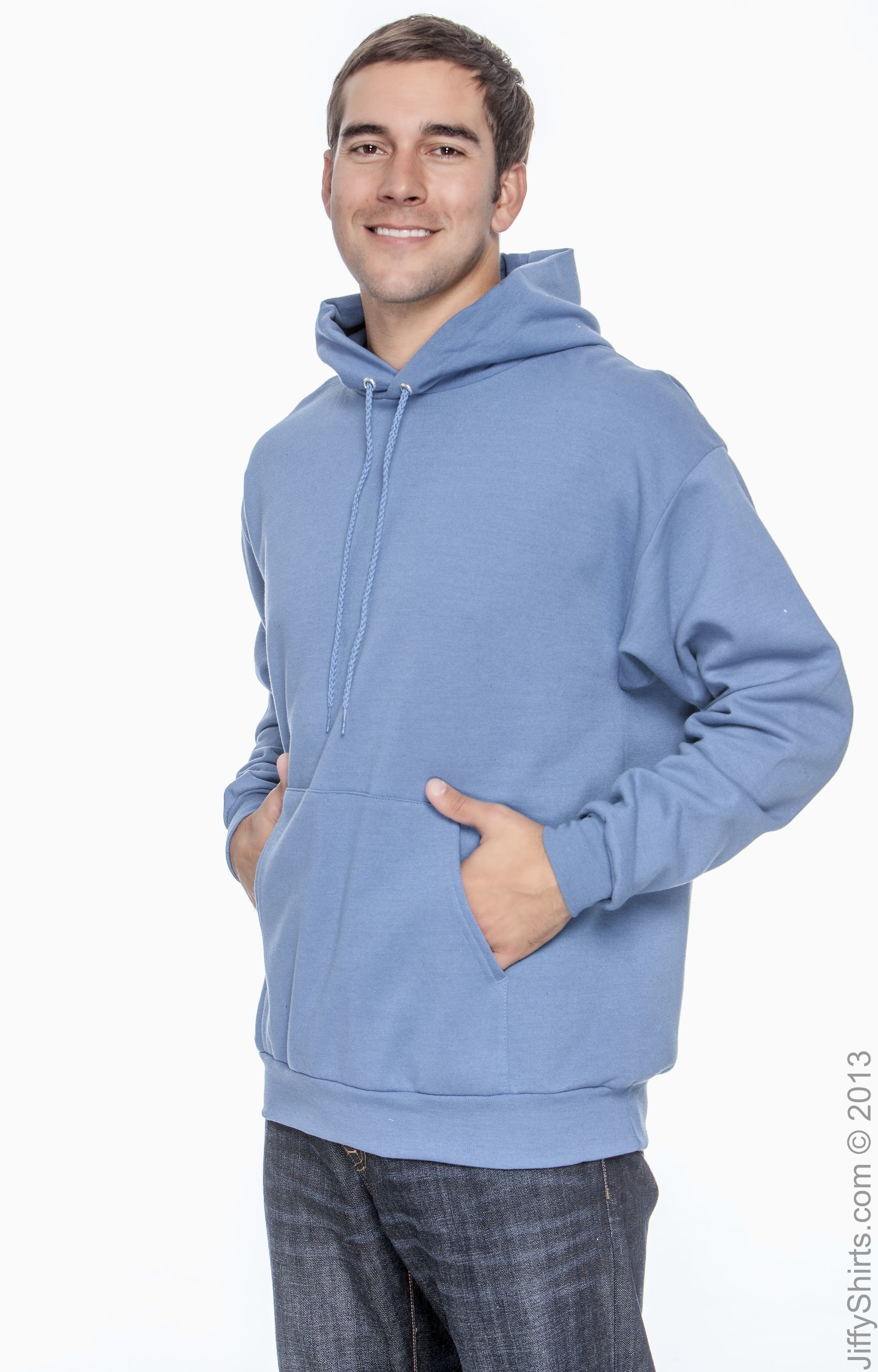 Light blue best sale hanes hoodie