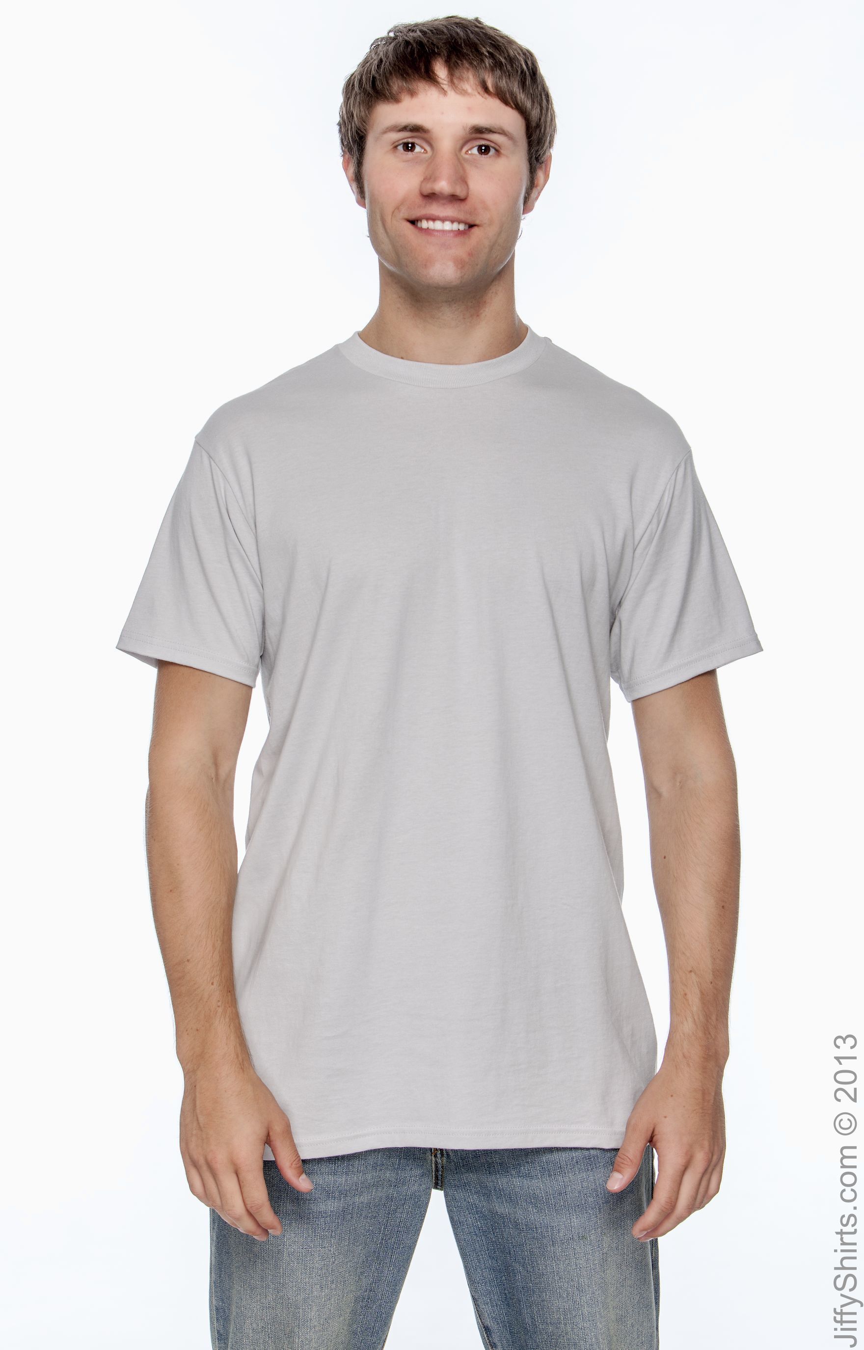Hanes Mens Nano-T T-shirt 4980 Orange 2XL