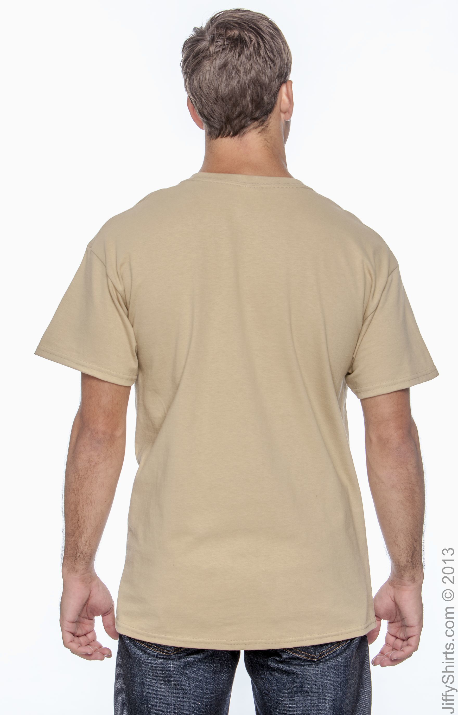 Gildan G200 Tan Adult Ultra Cotton® 6 oz. T-Shirt