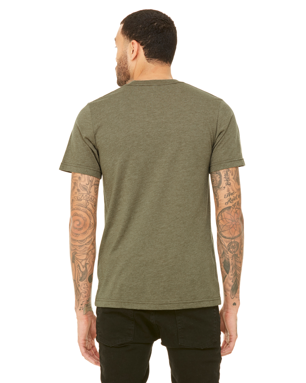 heather olive shirt