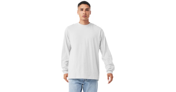 Bella Canvas 3501 Unisex Jersey Long Sleeve T Shirt | Jiffy Shirts
