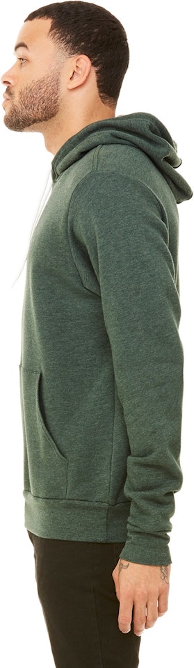 Canvas Jiffy 3719 Fleece Sponge Bella Pullover | Unisex Hooded Shirts Sweatshirt