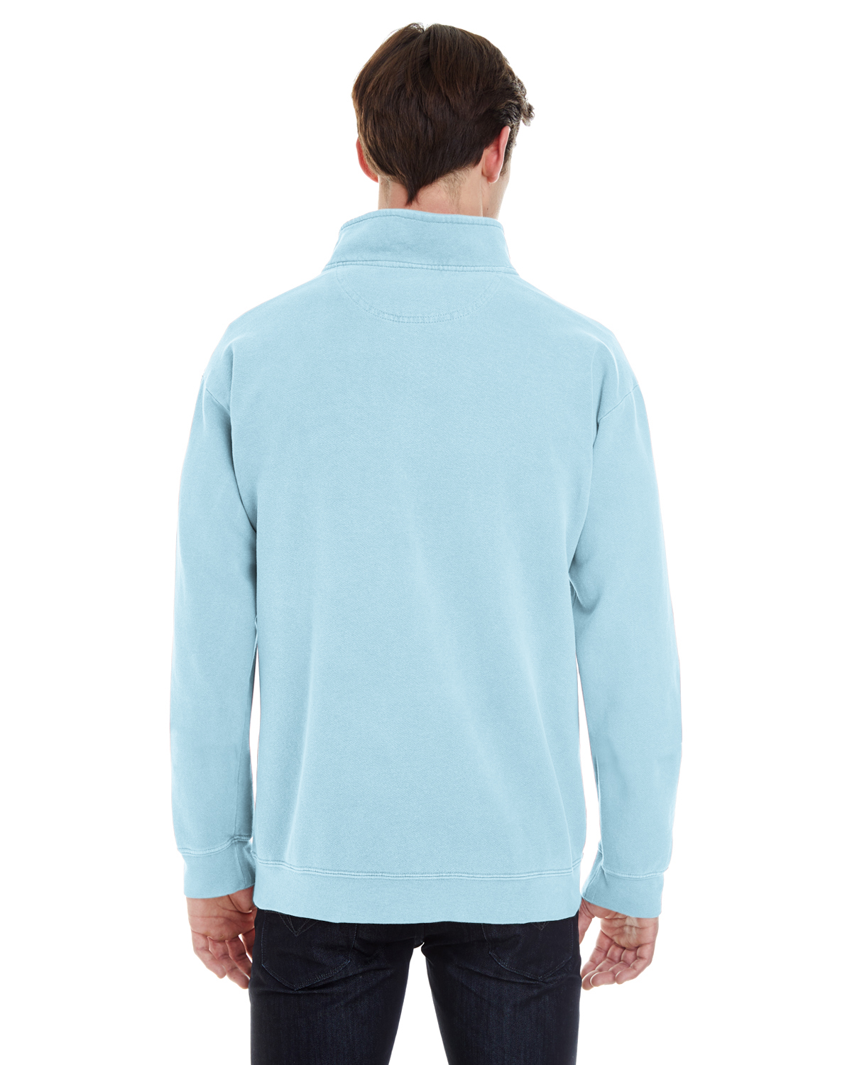 chambray sweatshirt