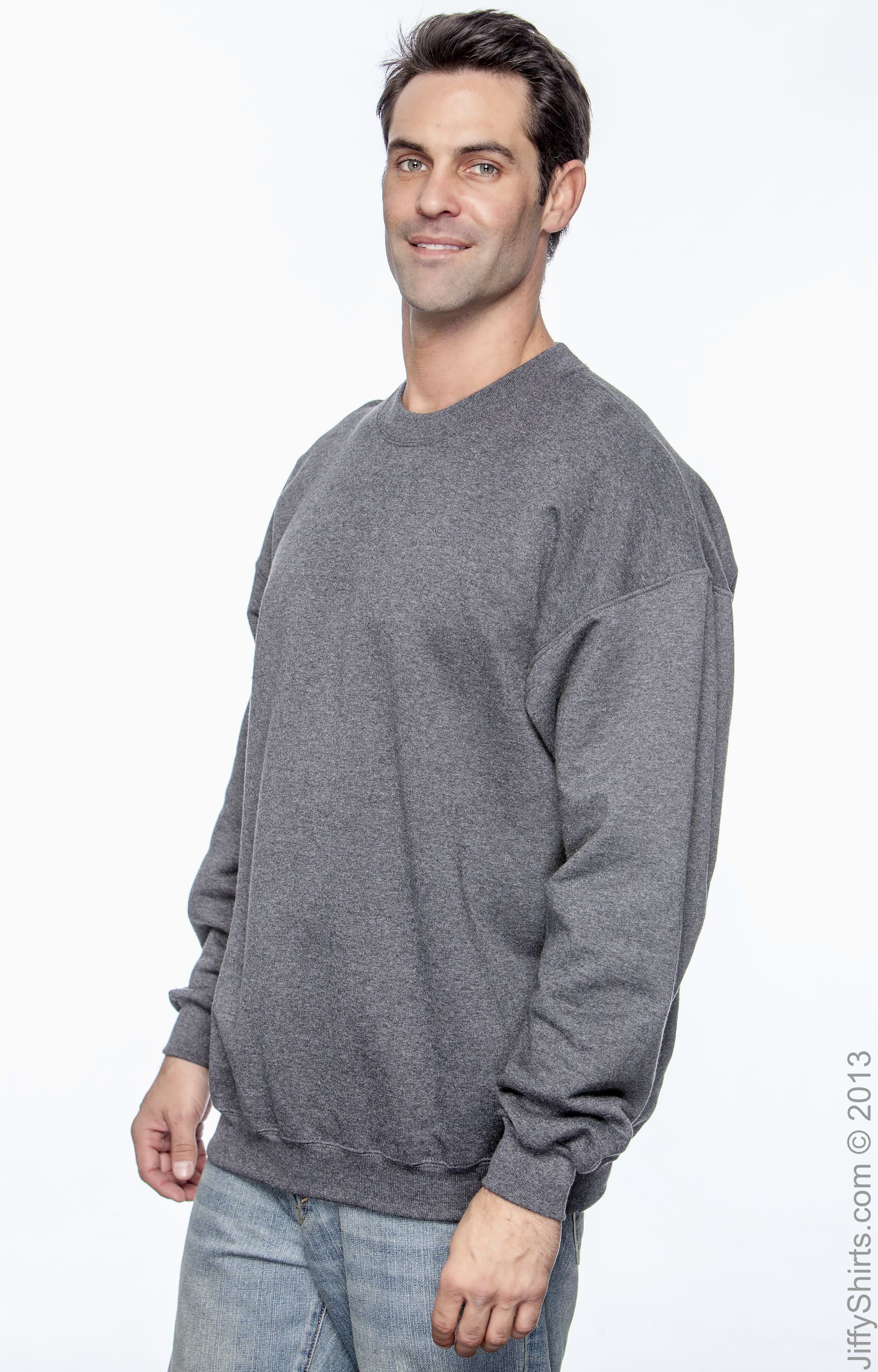 Hanes F260 9.7 Oz. Ultimate Cotton® 90/10 Sweatshirt | Jiffy Shirts