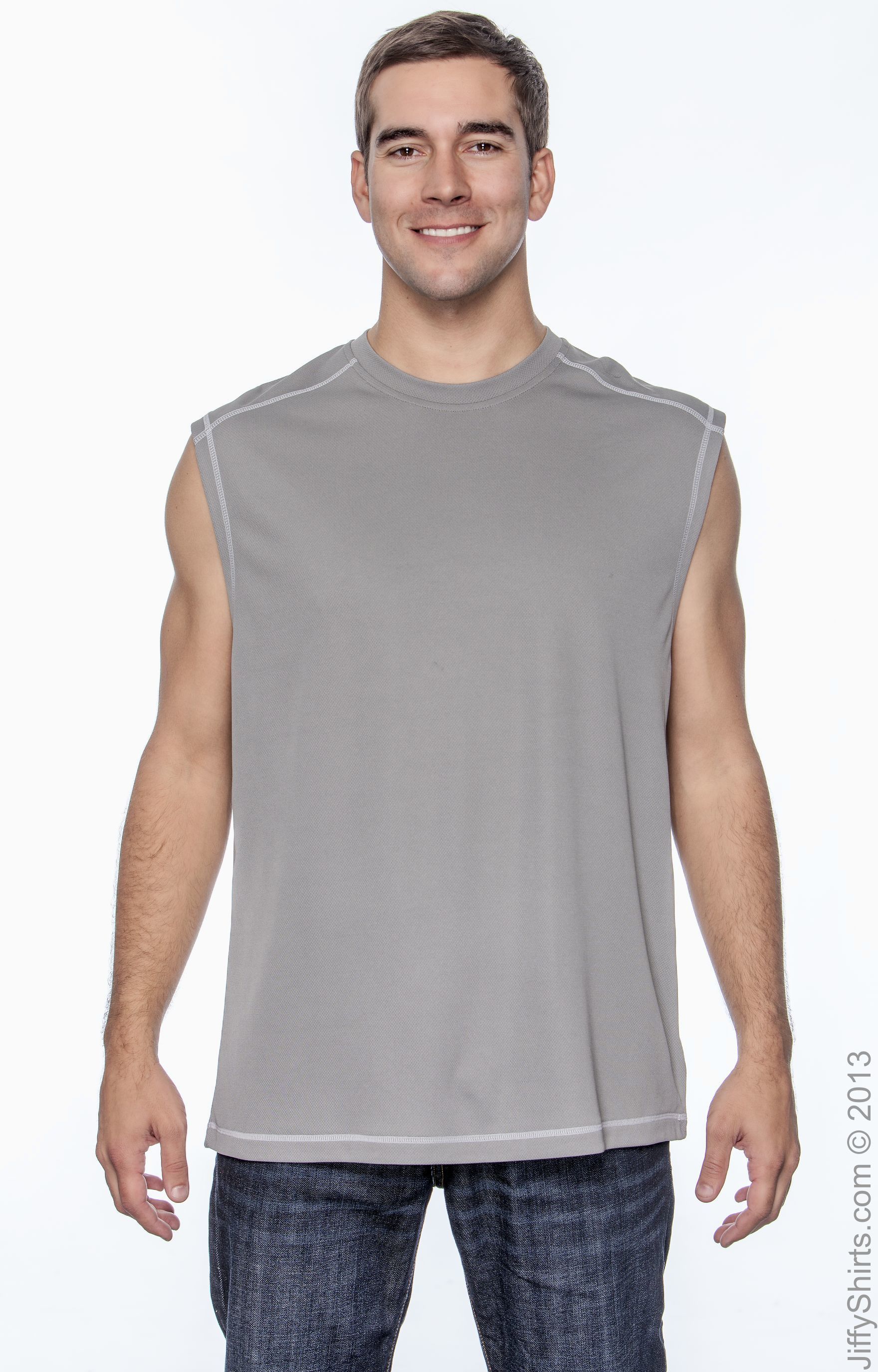 champion double dry sleeveless tee