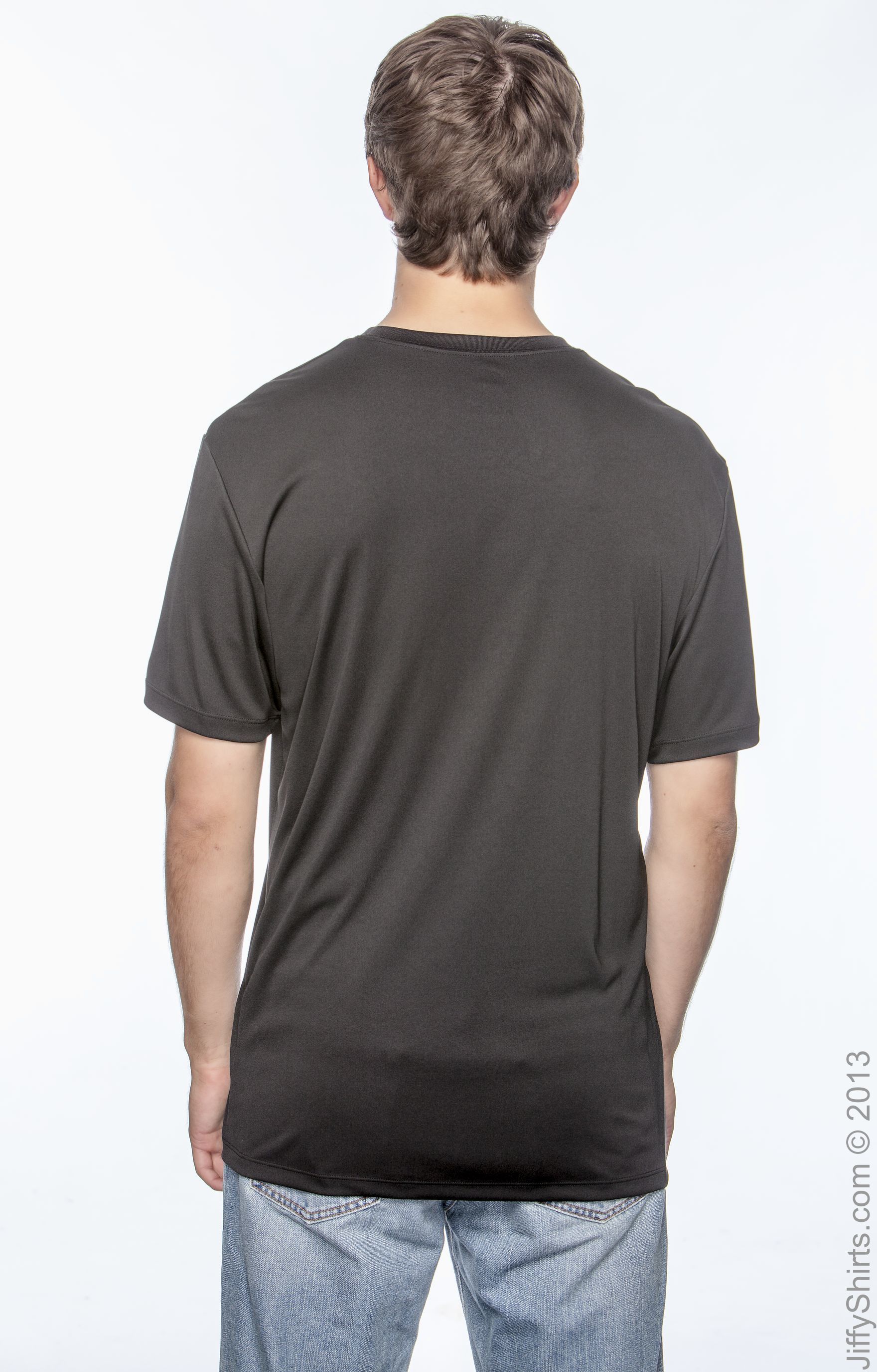 Hanes 4820 Black Cool DRI® Short Sleeve 