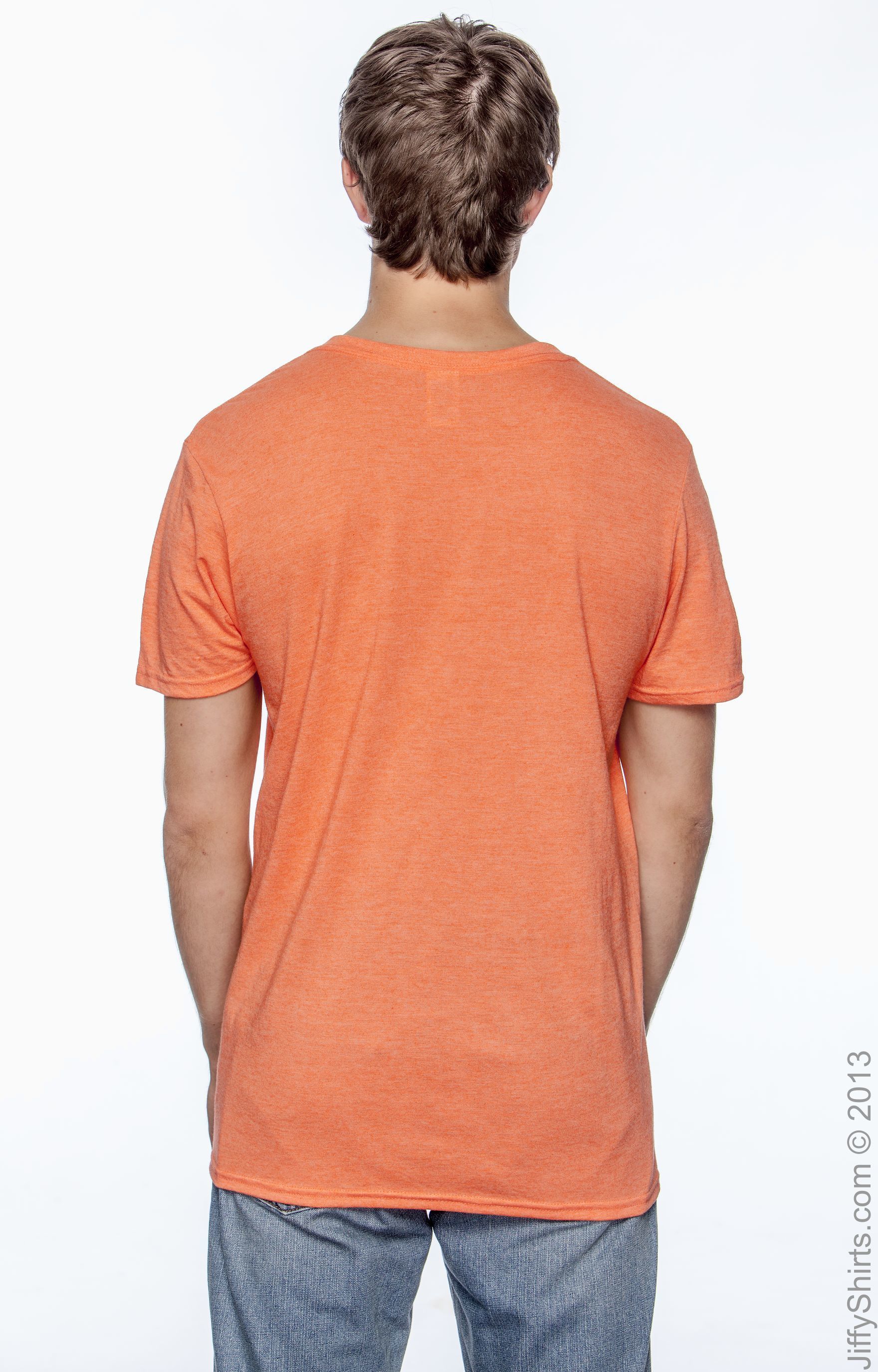 Heather orange t discount shirt