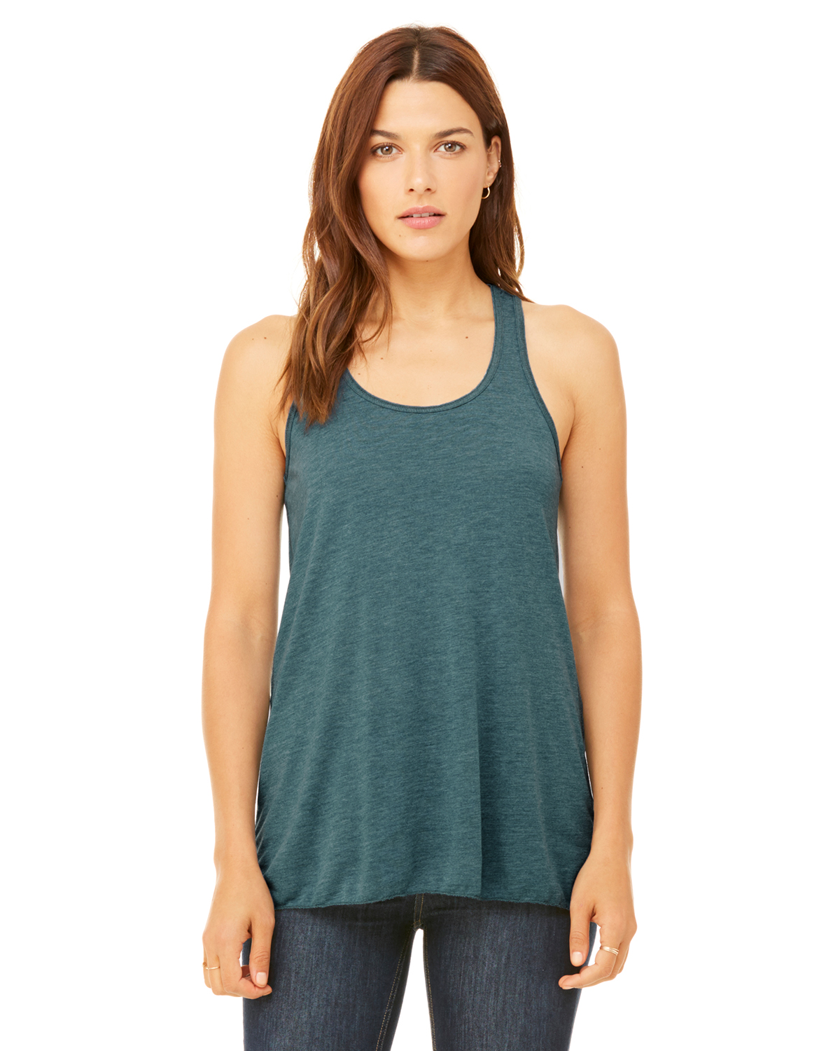 teal racerback tank