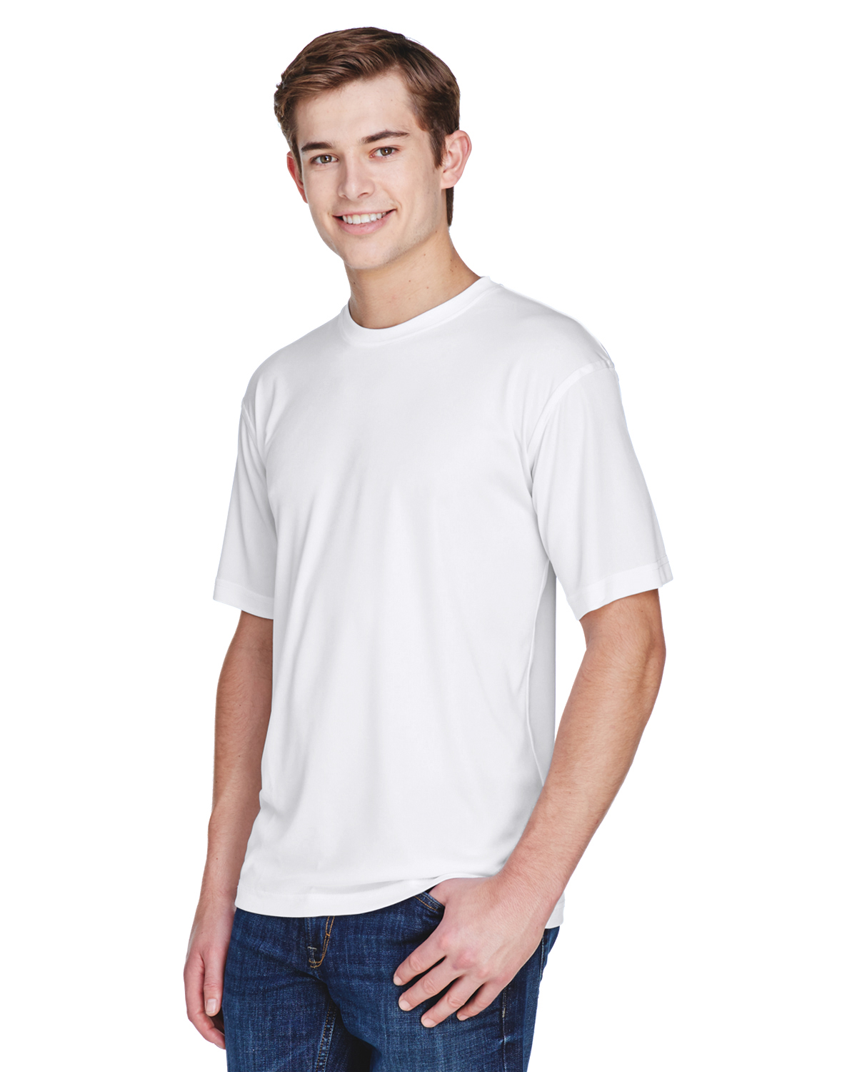 Ultra Club 8620 Men's Cool & Dry Basic Performance T Shirt | Jiffy