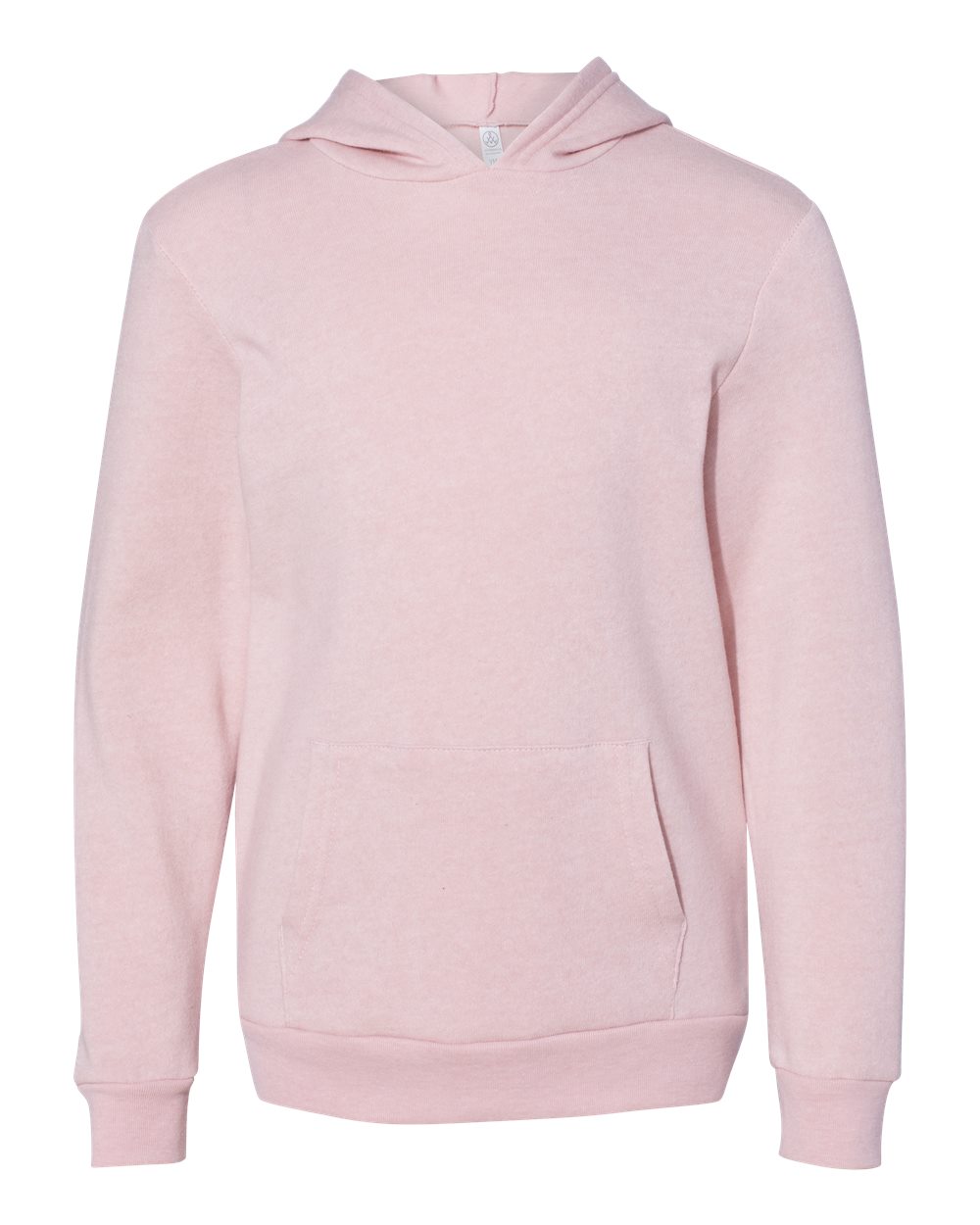 rose color hoodie