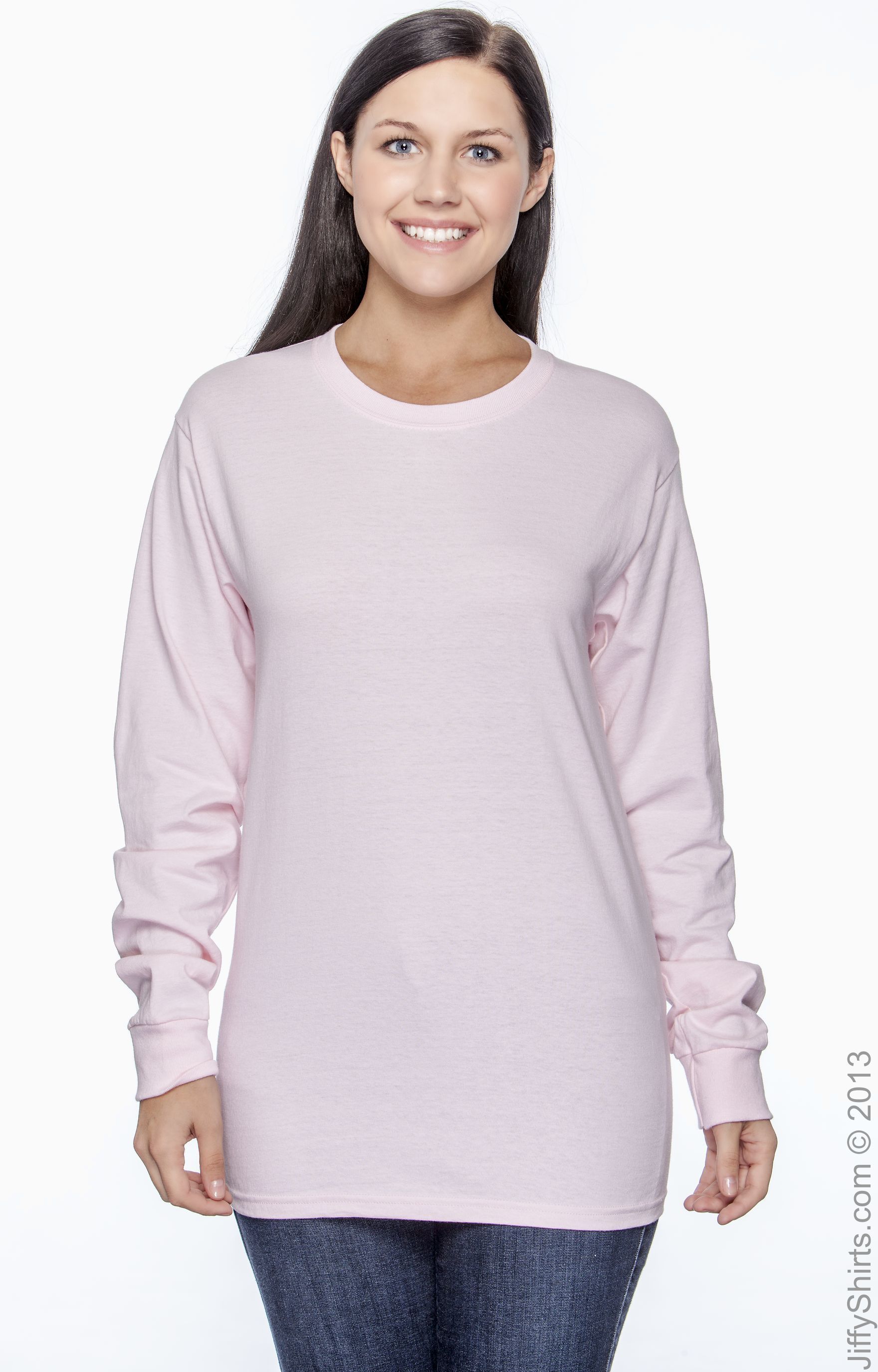 hanes long sleeve sweatshirt