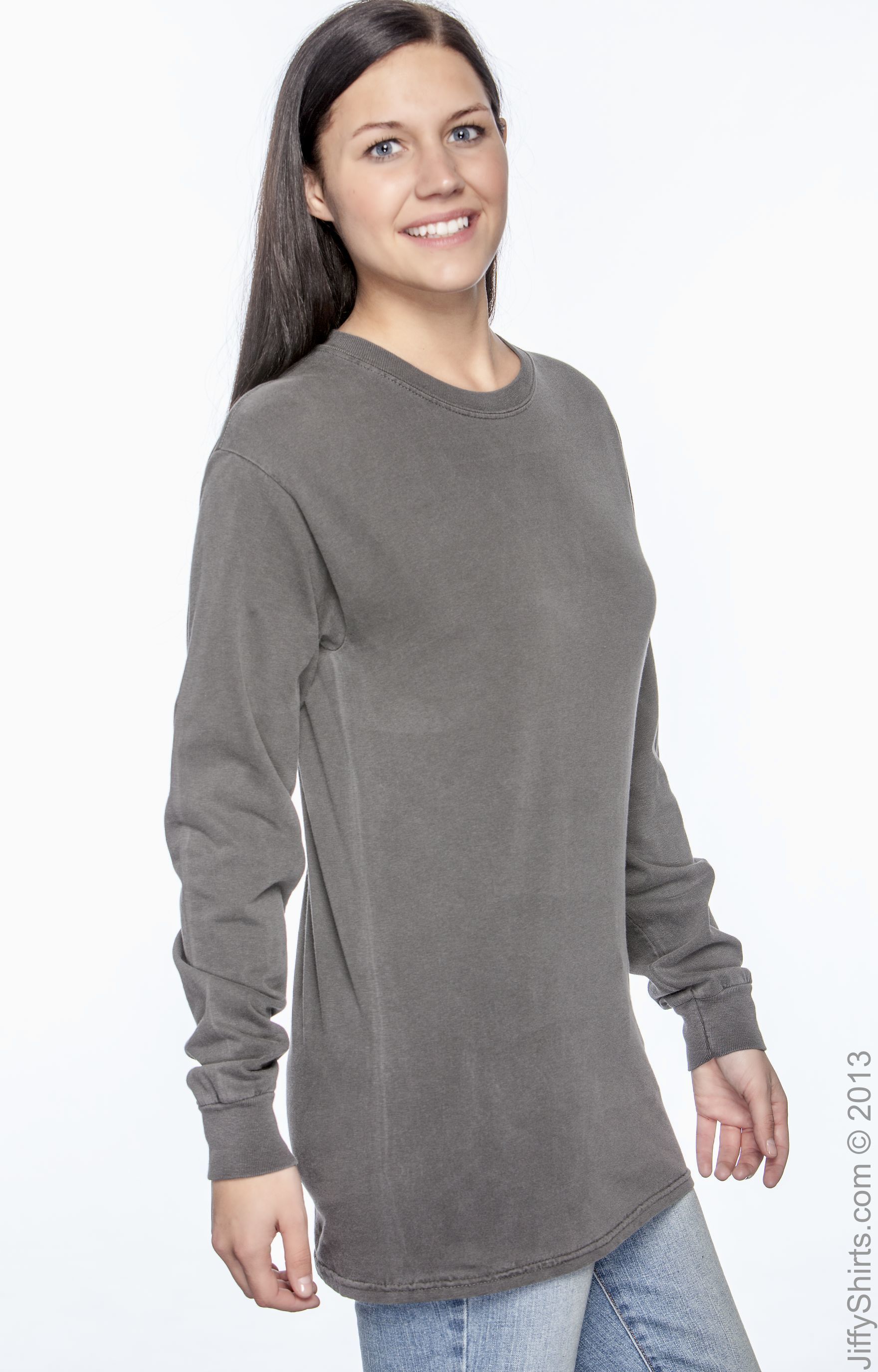 comfort colors long sleeve pepper
