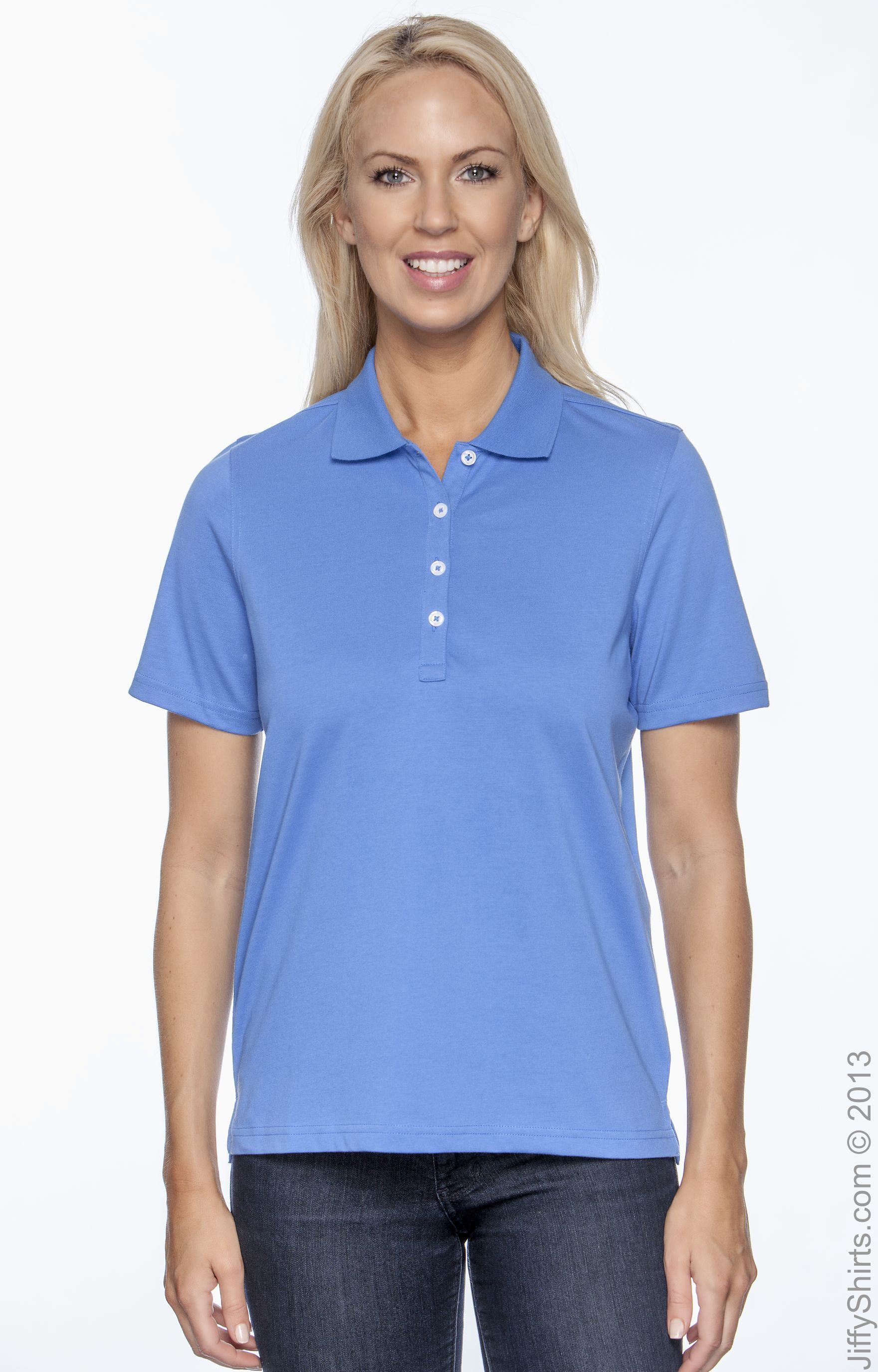 Ashworth Ladies High Twist Cotton Tech Polo