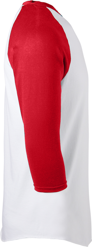 Soffe Classic Baseball Jersey White/Red