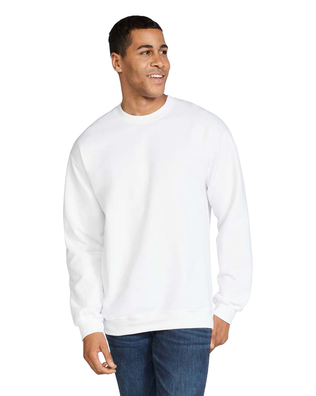 Gildan SF000 White Softstyle Crewneck 