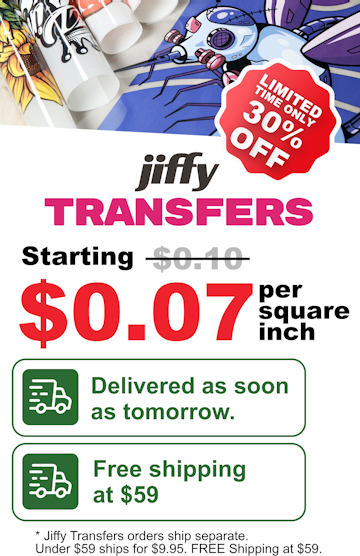 JiffyTransfers DTF001 Transfer