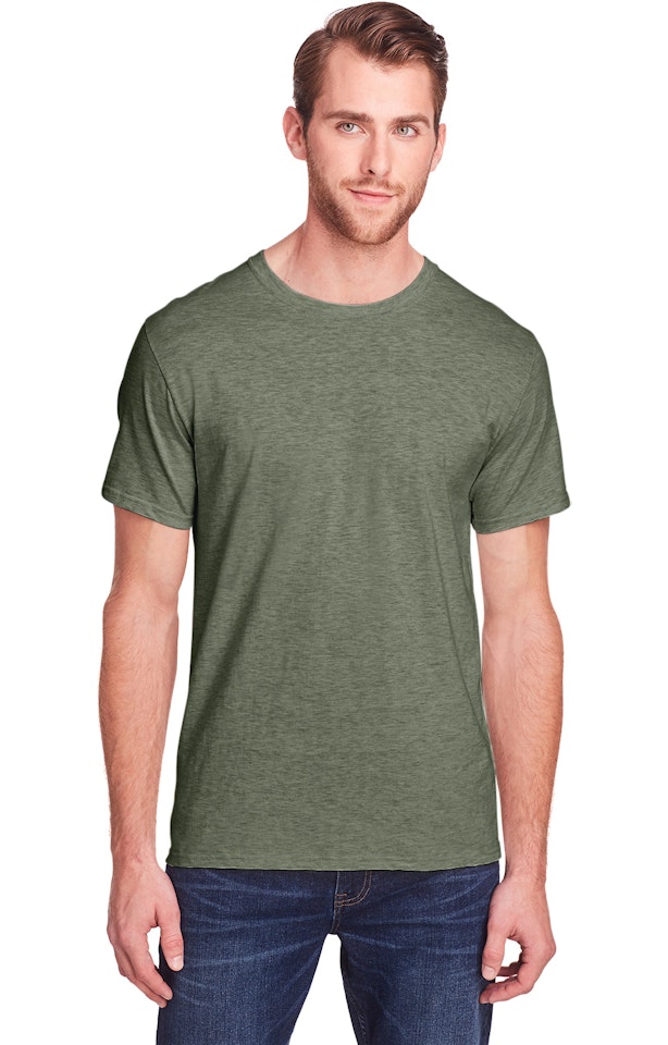 Fruit of the Loom IC47MR Military Green Heather
