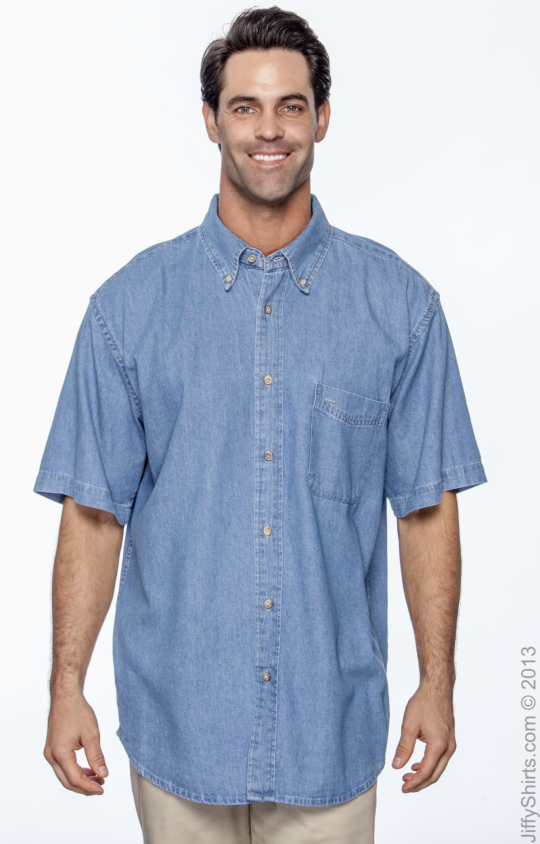 light color denim shirt