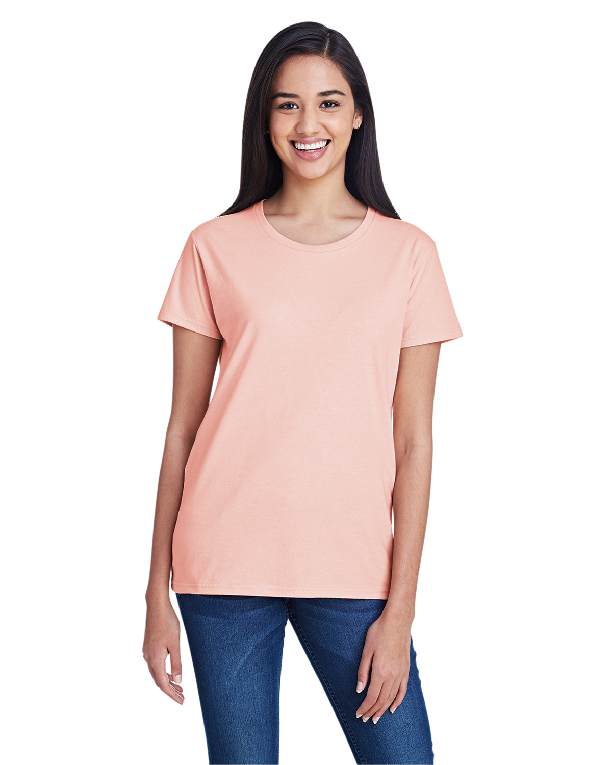 dusty peach shirt