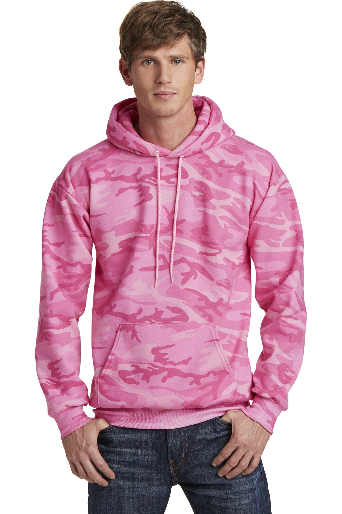 Pink camo hoodie new arrivals