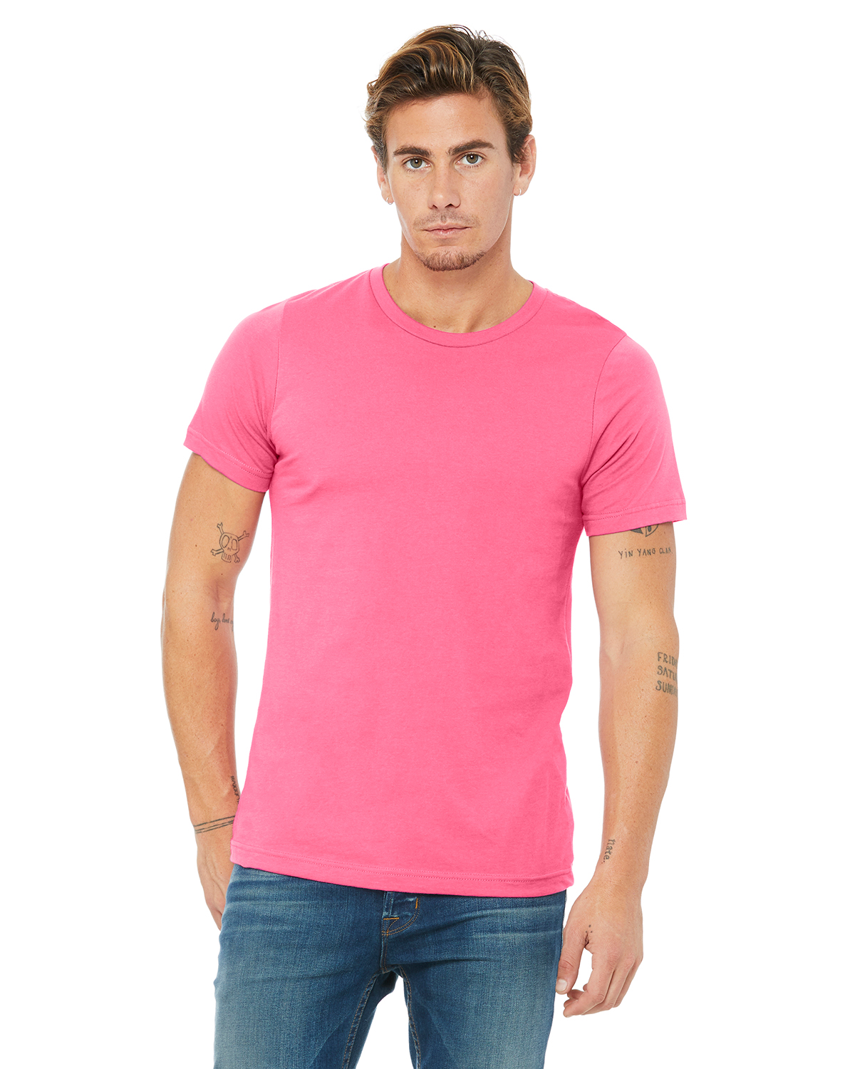Twin Cities Graffiti Shirt Pink Unisex Jersey Short Sleeve Tee