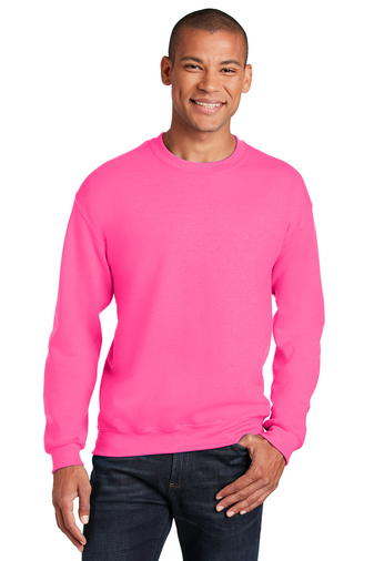 Gildan 18500 Hoodie Safety Pink Adult Heavy Blend™ 8 Oz., 50/50 Hood |  Jiffy Shirts