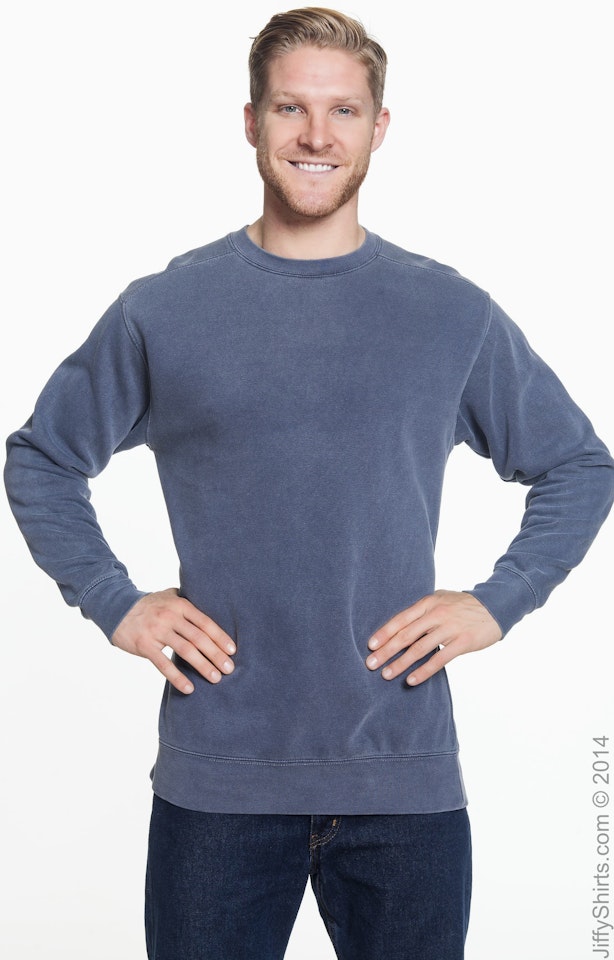 Comfort Colors 1566 Denim Adult Crewneck Sweatshirt Jiffyshirts Comfort Colors 1566 Denim Adult Crewneck Sweatshirt Jiffyshirts
