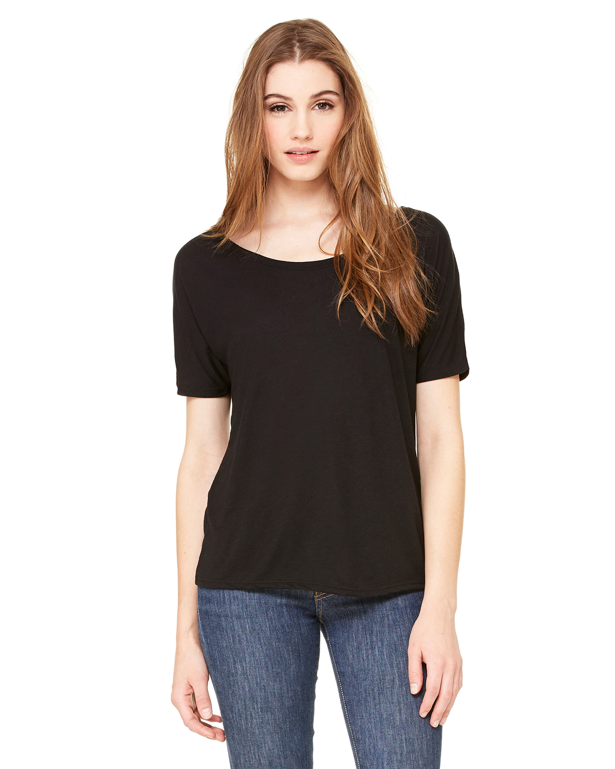 Bella + Canvas 8816 Ladies' Slouchy T-Shirt - JiffyShirts.com