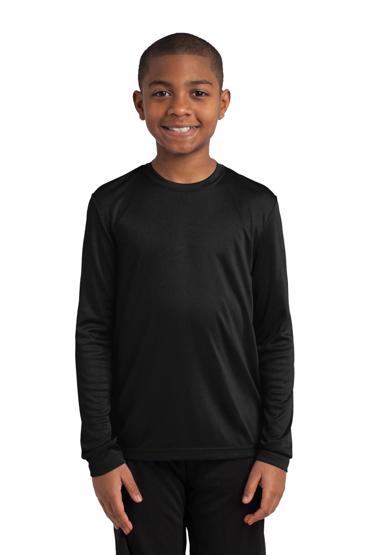 Sport Tek Yst350 Ls Youth Long Sleeve Posi Charge Competitor Tee