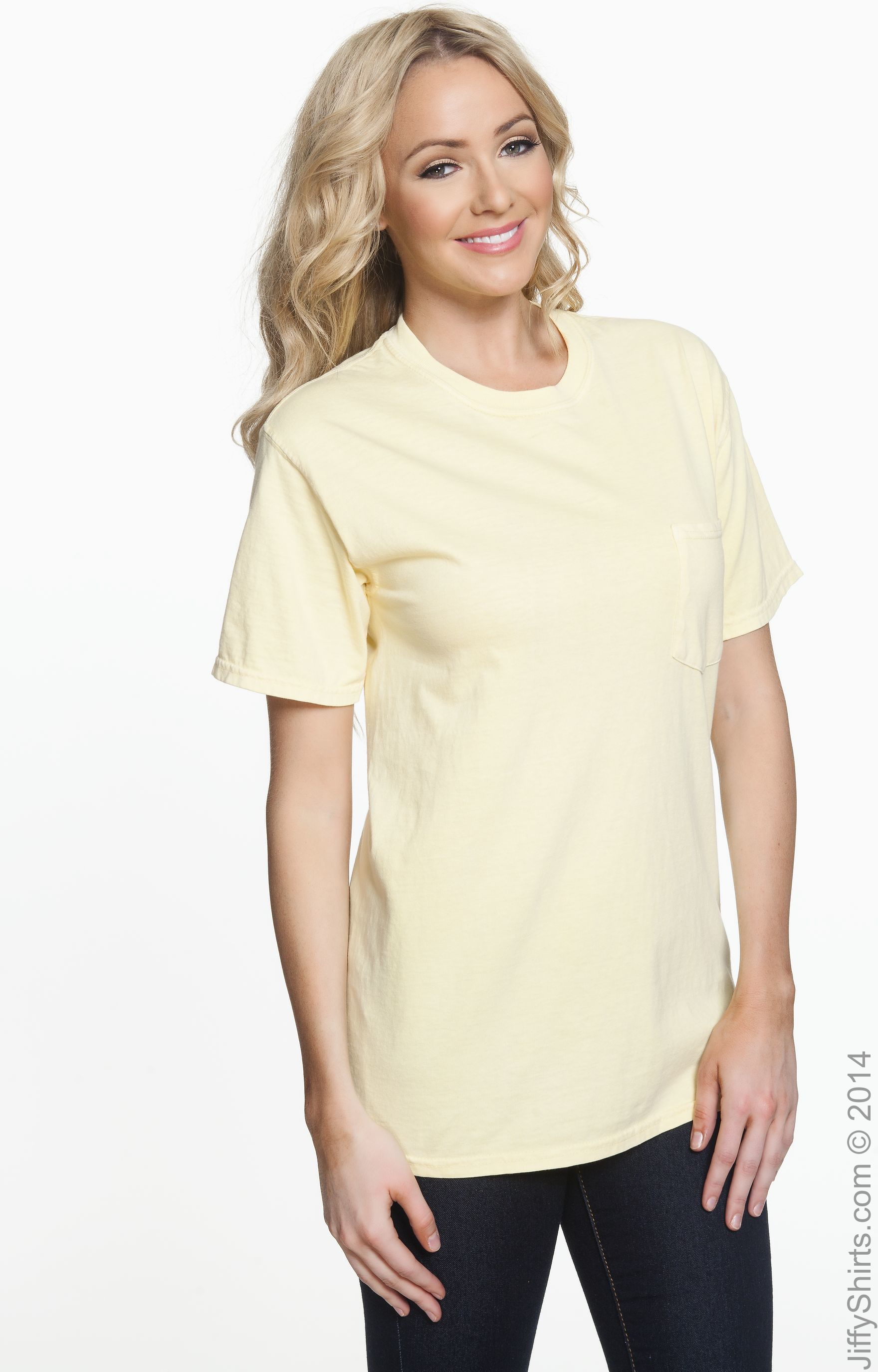 Comfort Colors 6030CC Adult Heavyweight RS Pocket T-Shirt - JiffyShirts.com