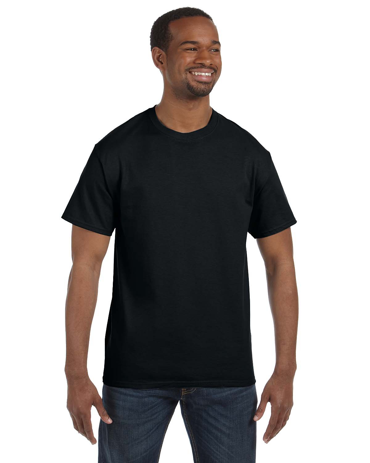 gildan black t shirt