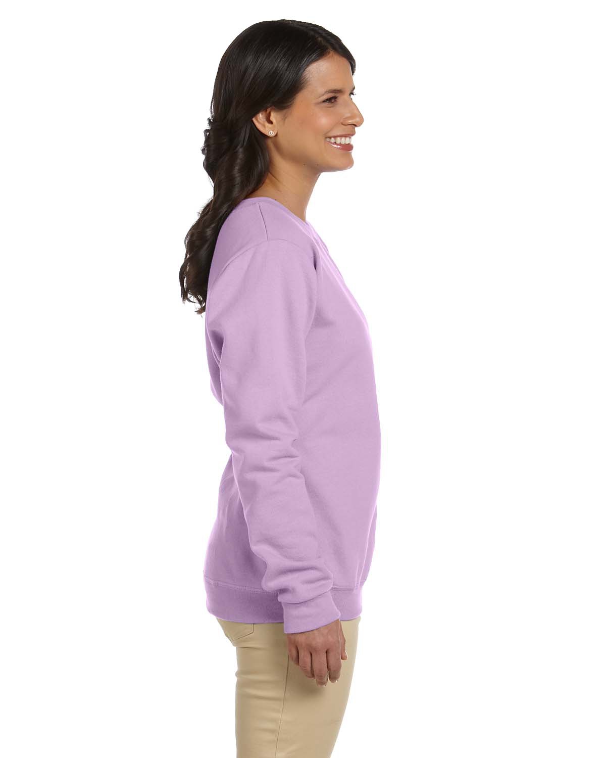 gildan sweatshirt orchid