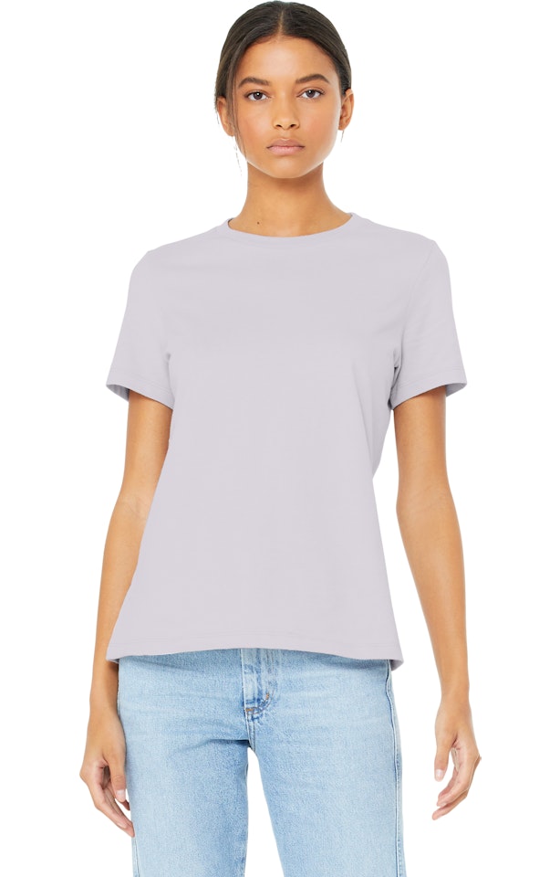 Bella + Canvas B6400 Ladies' Relaxed Jersey Short-Sleeve T-Shirt - Lavender Dust - L