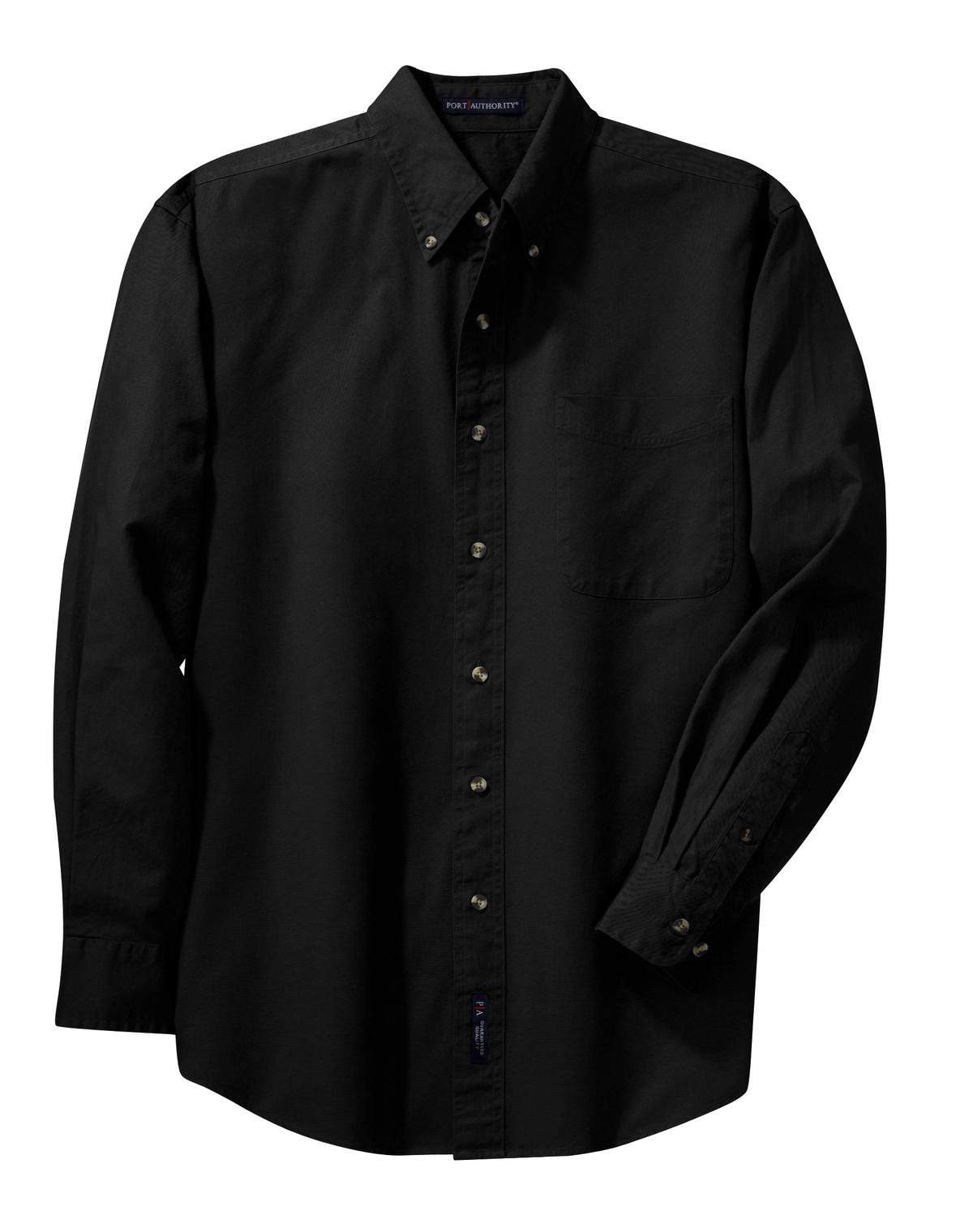Port Authority S600 T Long Sleeve Twill Shirt Jiffy Shirts